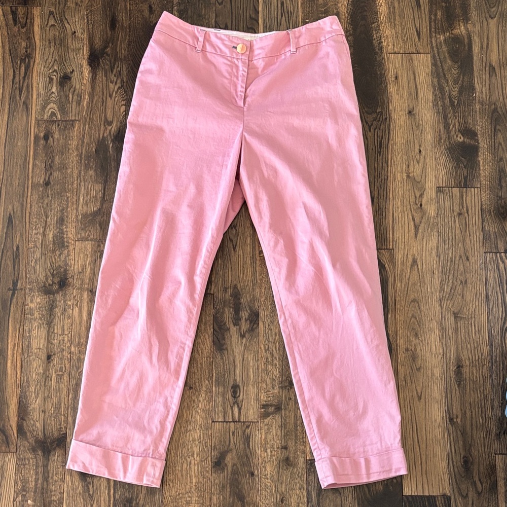 Ted Baker Pink Straight-Leg Pants Drop Ted Gorgeous